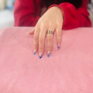 Gold and Silver Band Ring